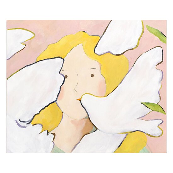 [드로잉메리/원화]Behind - Bird 2(60.6 x 72.7)_20호