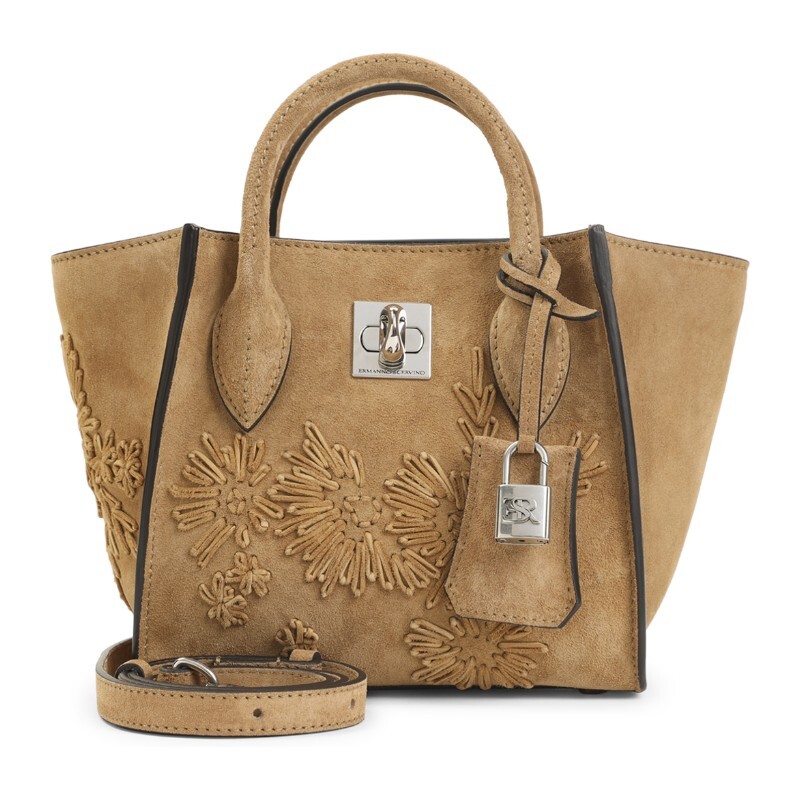 ERMANNO SCERVINO ERMANNO SCERVINO 에르마노설비노 매기 플로럴 가죽 토트백 D483S352RDIW 71044