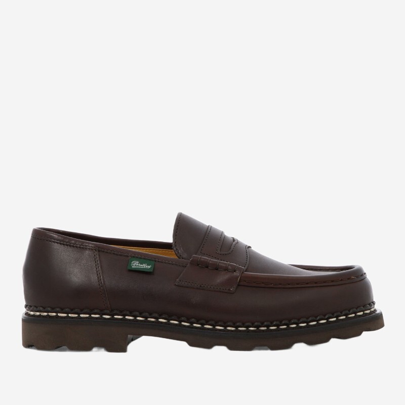 PARABOOT 파라부트 파라부트 렘스 노르웨이 스티칭 가죽 로퍼 099413REIMSMARCHEMARRONLISCAFE BROWN