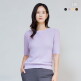 [LBL]○25FW 캐시미어 시퀸 블렌드 소프트 하프슬리브 니트