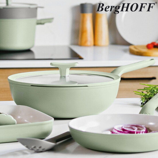 [버그호프]레오 밸런스 세라믹 WOK 28cm (세이지)