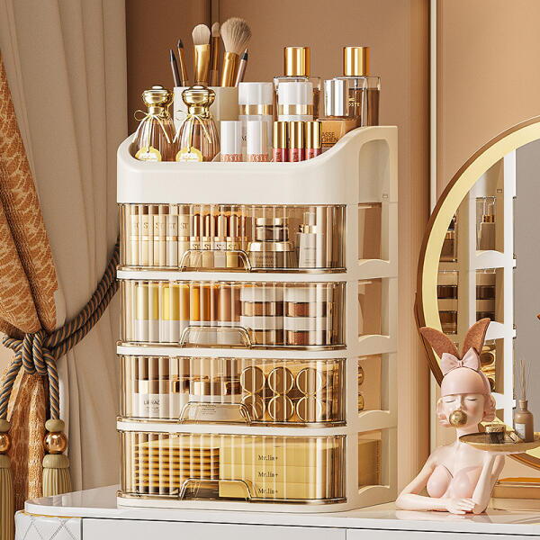 아트박스 아트박스/예은 크림 화장대 화장품 책상 수납 정리함 수납함 서랍장