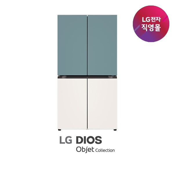 LG전자 [공식]LG 오브제 매직스페이스 냉장고 870L[T873MTE111]