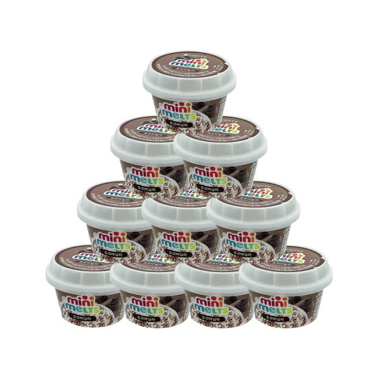 [롯데웰푸드]미니멜츠 구슬아이스크림 초코바닐라 50g X10개