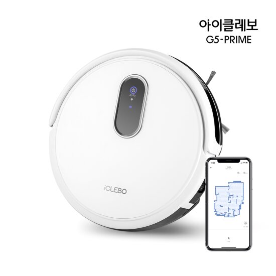 [화이트] 유진로봇 G5 PRIME 로봇청소기(YCR-M09-11A)