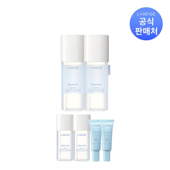 [라네즈]크림 스킨 징크펩 토너&젤모이스처라이저 170ml x 2개