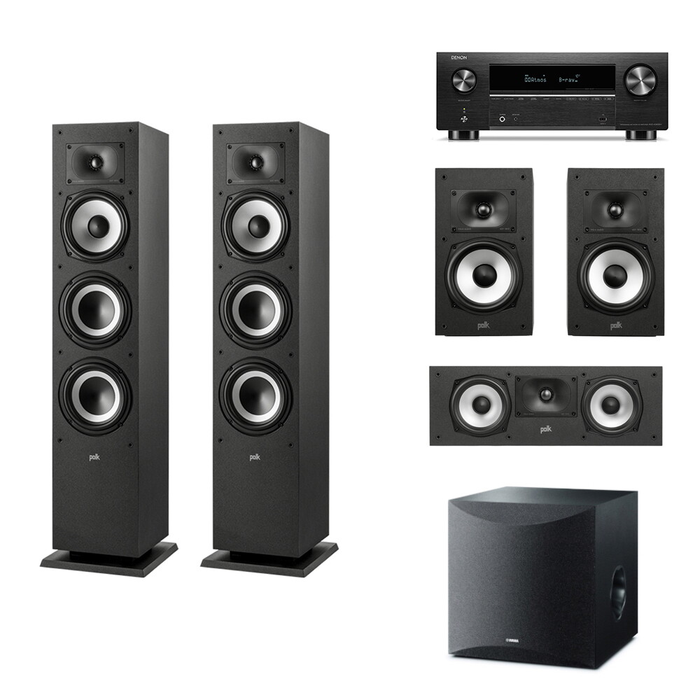 데논 AVC-X3800H + 폴크오디오 XT60 5.1채널스피커(20/30/100)
