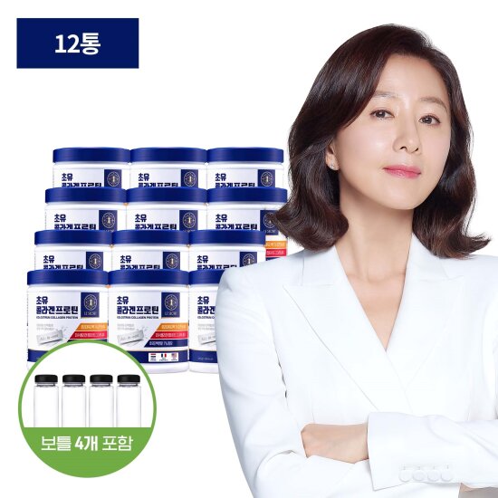 [더블] 뉴트리원 Le Secret 초유 콜라겐 프로틴 시즌2 (420g*12통+텀블러 4개+스푼12개)