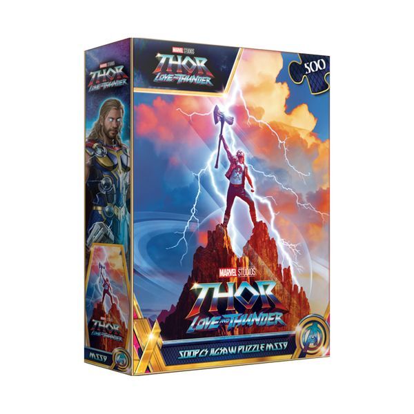 비앤비퍼즐 교보문고 하비스 직소퍼즐 마블 토르 러브 앤 썬더 500피스 M559