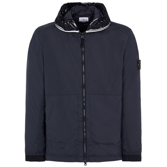 스톤 아일랜드/병행수입 스톤아일랜드 [명품] 22SS 761541131 V0020 와펜패치 스킨 터치 후드 자켓 네이비 남성 자켓