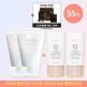[리꼼]★오직 엘라이브에서만★ 비건 라이스 효소 딥 클렌저 100ml*2개 + 살몬 디엔에이 플루이드 선 50ml*2개 + 살몬 PDRN 샤쉐 2ml*3개