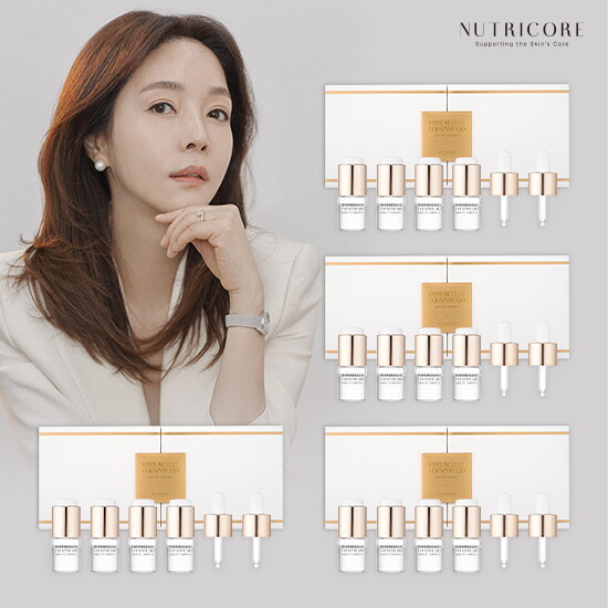 [뉴트리코어][조윤주패키지] 뉴트리코어 하이퍼셀 코엔자임큐텐 스킨핏 앰플* 4 BOX (앰플 8ml*16개 + 스포이드*8개)