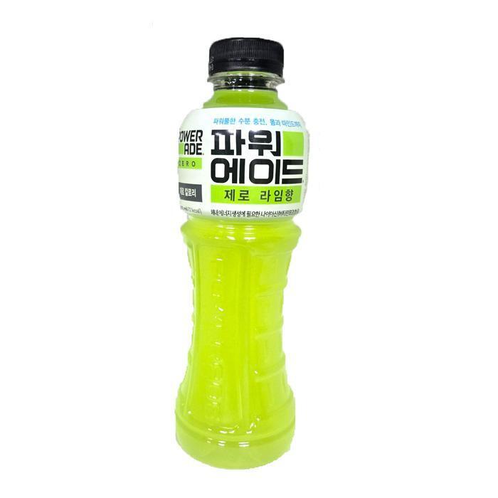 셀러허브 식품 [코카콜라] 코카콜라 파워에이드 제로 라임 600ml 9개