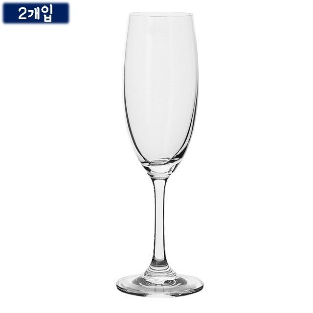 오너클랜 샴페인잔 220mL 2p 글라스 유리잔