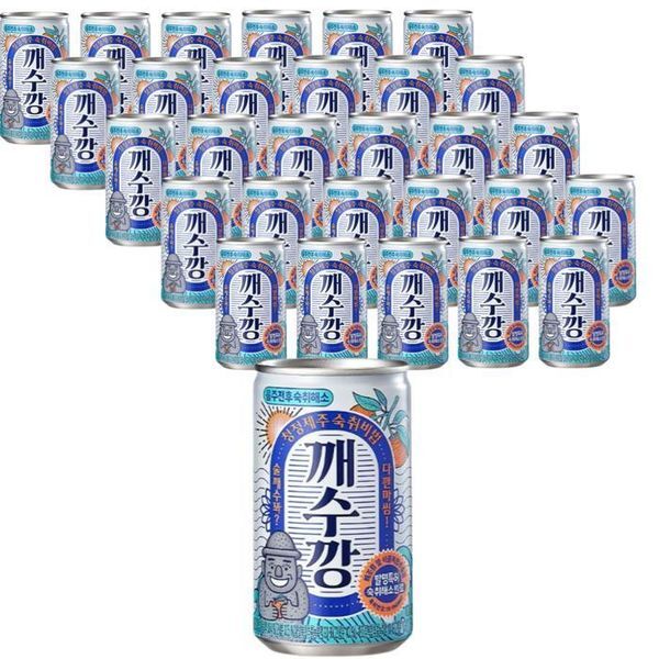 하프클럽(식품) [하프클럽/기타]롯데칠성음료 깨수깡 160ML 30캔 숙취해소 HN
