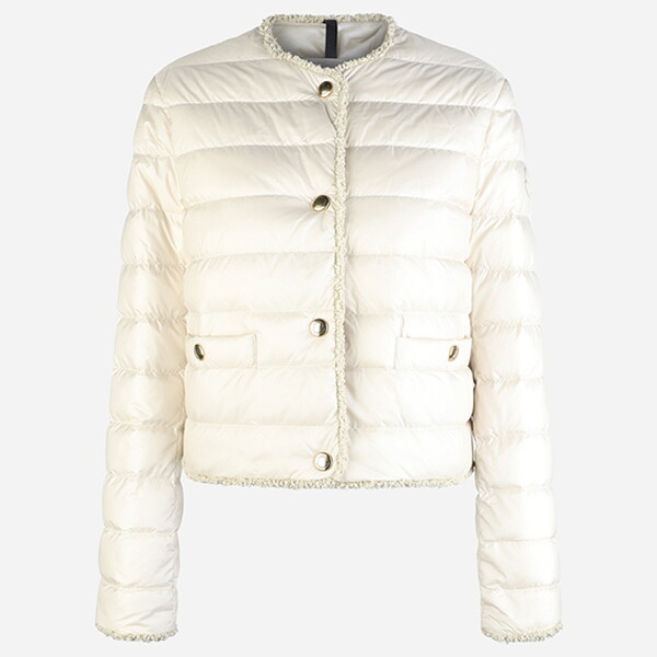 MONCLER 몽클레어 [몽클레어]6S 1A00104 597YF 20N 플레르 부클레 여성 다운 자켓 라이트 베이지