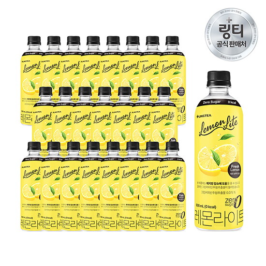 [링티]링티 레몬라이트 500 mL x 24PET