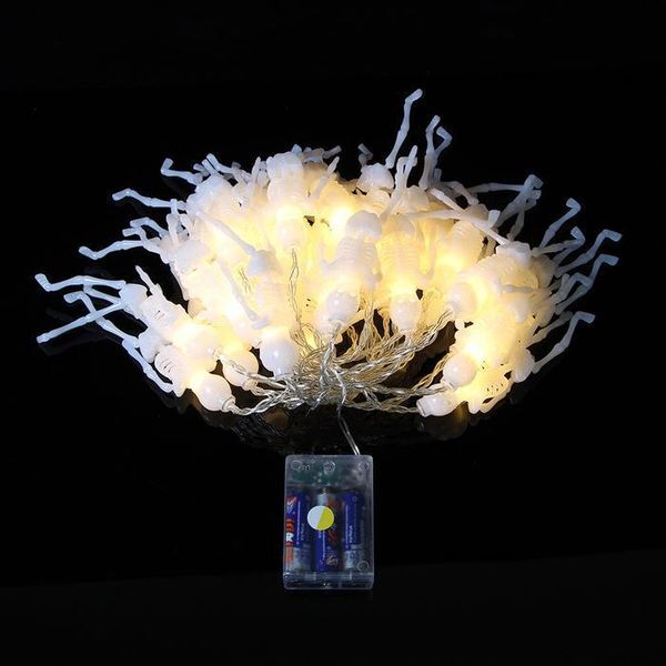 셀러허브(하프클럽) [하프클럽/셀러허브]30구 LED 할로윈 뼈다귀 이벤드 가랜드 전구(4.5M)