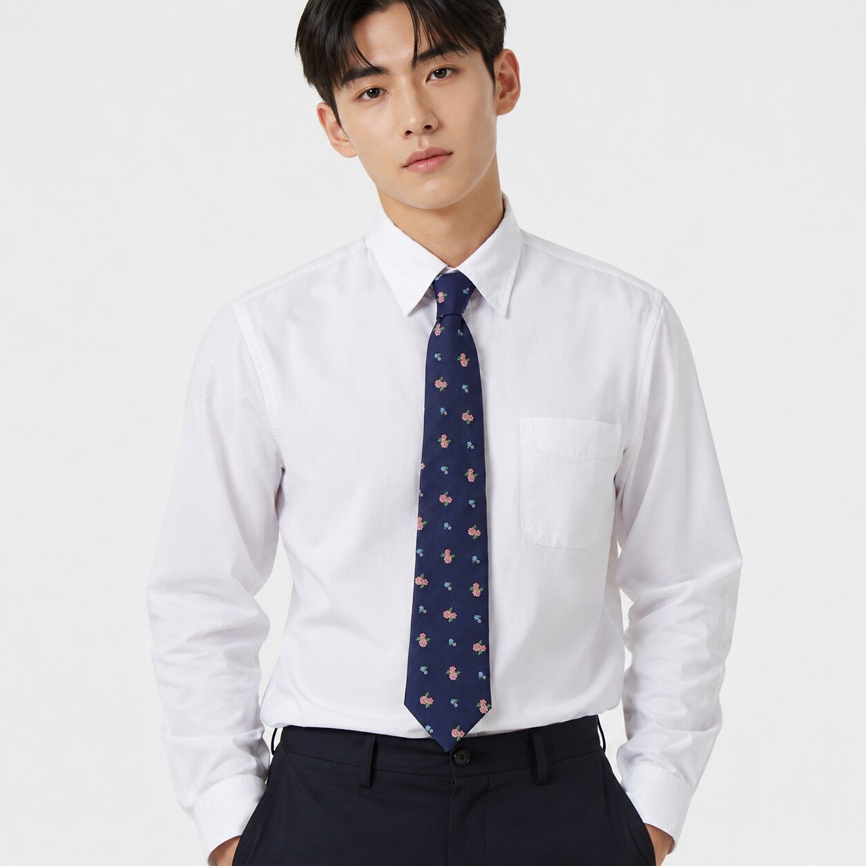 폴스미스남성 플로럴 실크 타이 (M1A 0TIE P41591 49)