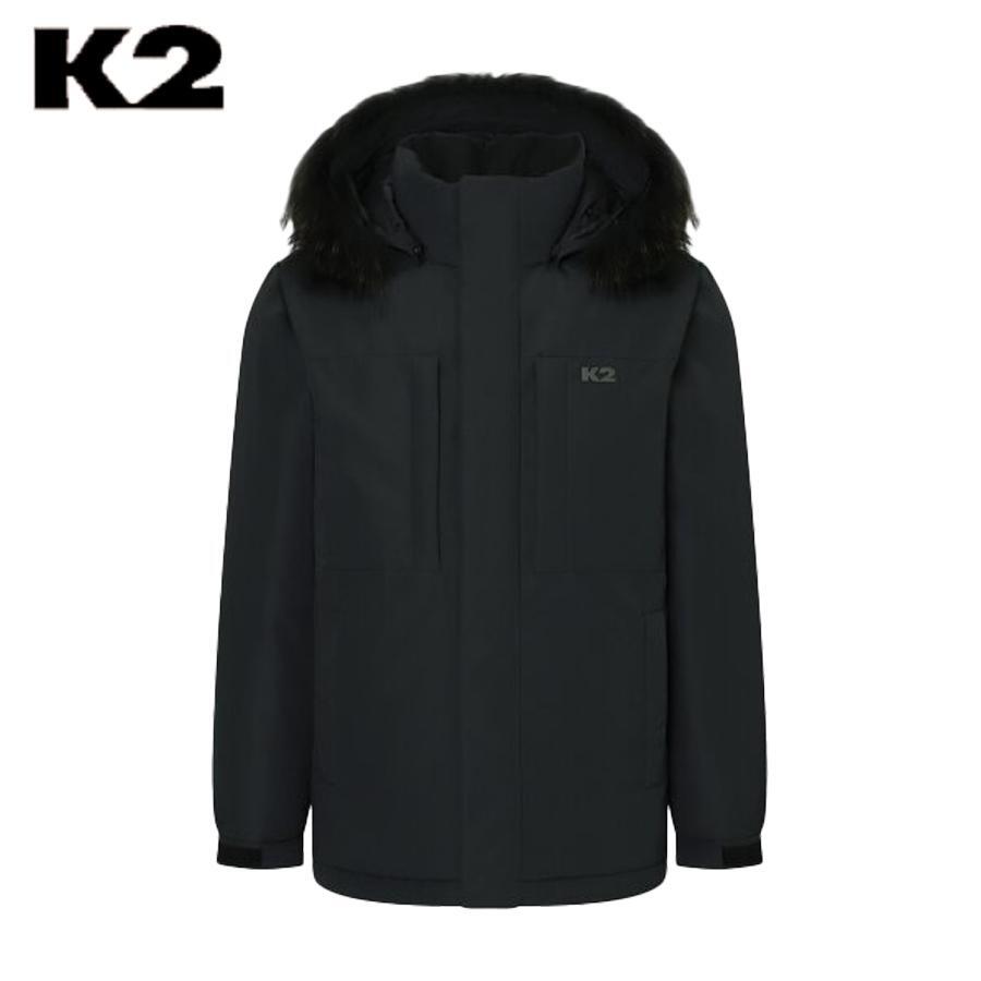 K2 K2 [AK분당점] [K2] 남성 야상 라쿤퍼 임페리움 덕 다운 KMW25593 다크차콜