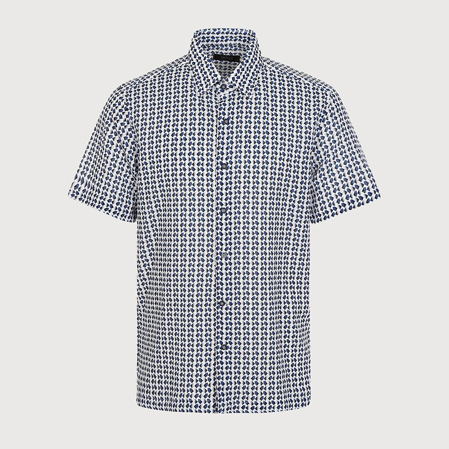 상세참조 트레몰로 에어홀 프린트 C셔츠 TRNNS4M3321