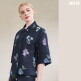 [안나수이](네이비 컬러) 24SS 프렌치 린넨100 플라워 자켓