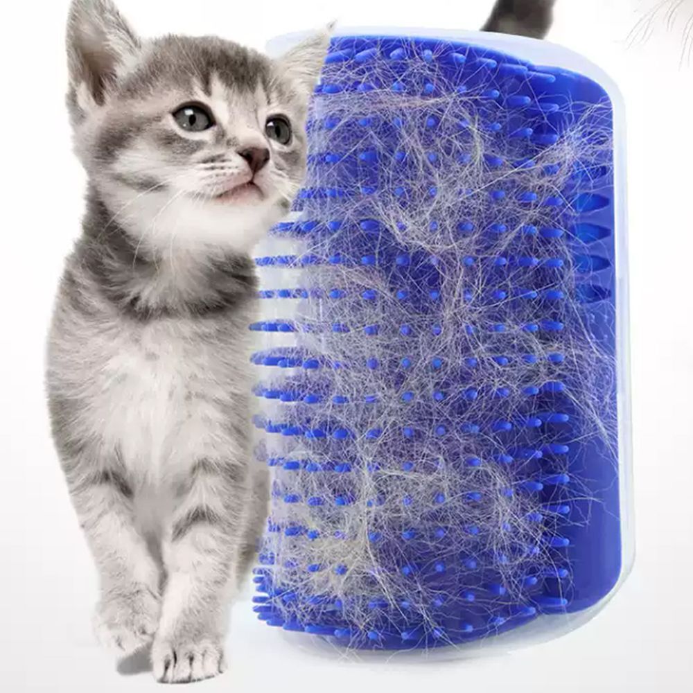 모노폴리 에이치플러스몰 고양이 털관리 브러쉬 셀프 그루밍 펫 마사지 빗