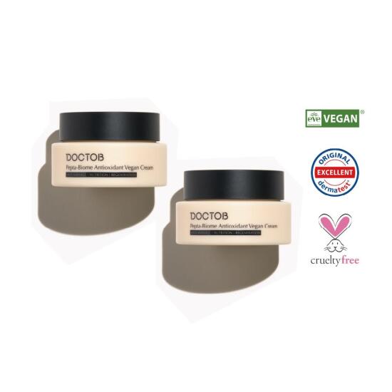 [닥토브]닥토브 펩타바이옴 안티옥시던트 비건 크림 50ml*2ea