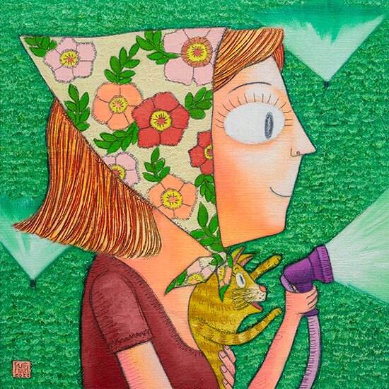[스페이스엄][이경훈/원화]refreshing moment(30 x 30) 2022