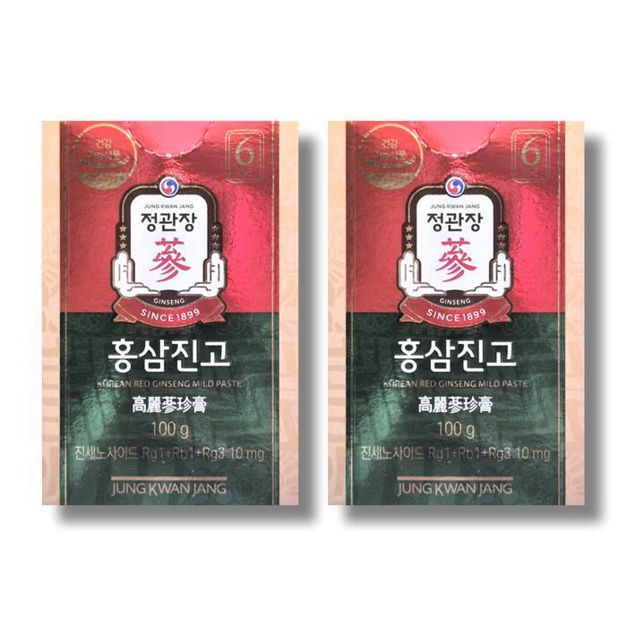 셀러허브 식품 정관장 홍삼진고 100g 2박스 + 쇼핑백 /wb