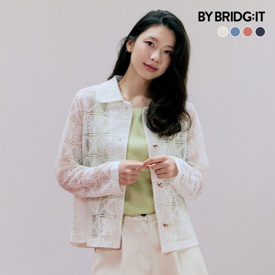 [바이브리짓]○(런칭가 69,900원) 레이스 자켓