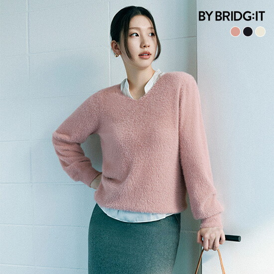 [바이브리짓] 26FW 눈꽃 날개사 풀오버 3종