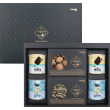 해풀잎 양명 사랑둥이 선물세트 3호(흑화고200g+국물멸치500g+캔재래김30g*2ea+캔돌자반50g*2ea)
