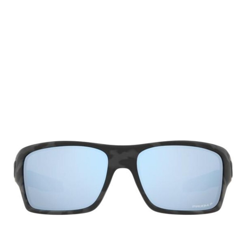 오클리 오클리 매트 블랙 카모 렉탱귤러 랩어라운드 선글라스 OO9263 926364