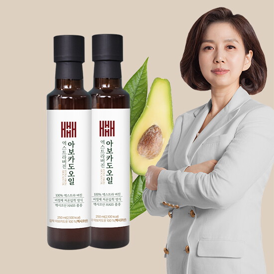 [김소형][2병] 아보카도오일 엑스트라버진 2병 (250ml*2병)