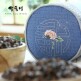 [박술녀][싱글세트/2개]박술녀 피그먼트 자수 메밀베개 세트