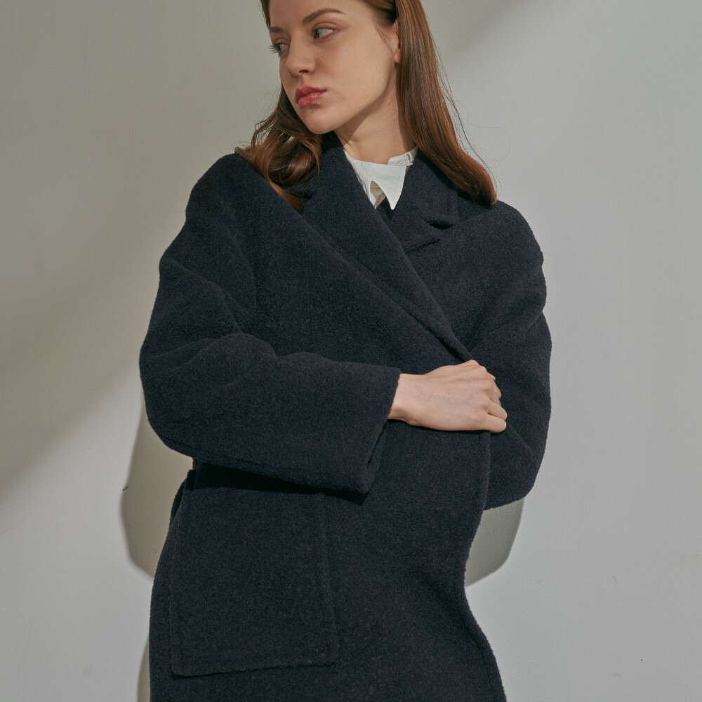 프릭스 바이 김태훈 [프릭스] Royal Suri-Alpaca Minimal Gown Coat