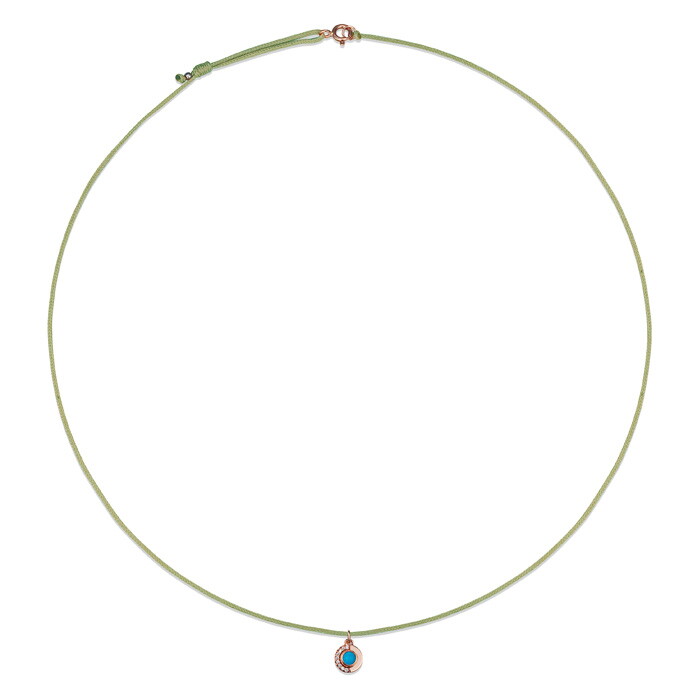 디디에두보 [디디에두보] [12월 탄생석 터키석] 드봉디디 목걸이 JDRNRWS11BL