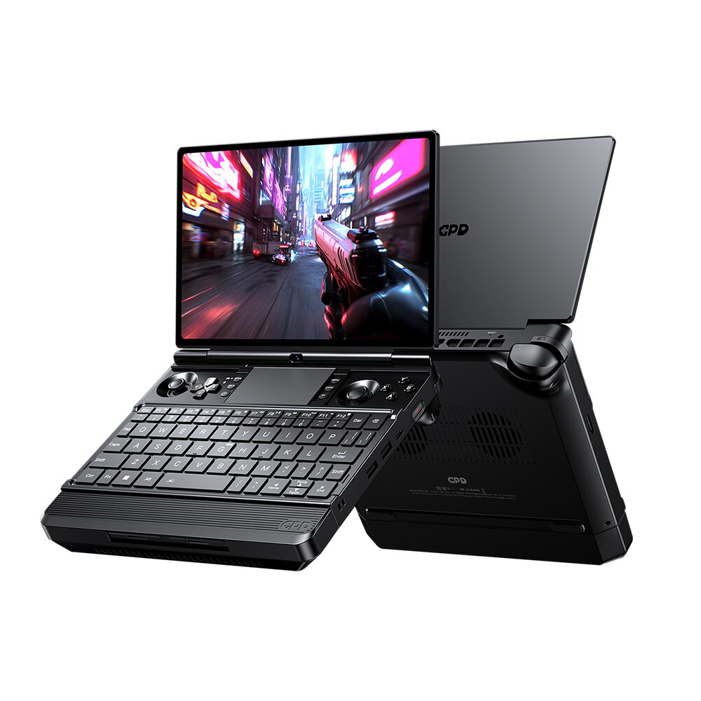 GPD 지피디 [해외직구] GPD WIN Max 3 AMOLED 휴대용 미니 노트북 게이밍 PC 윈도우즈11 UMPC 라이젠 AI+ 128+2TB