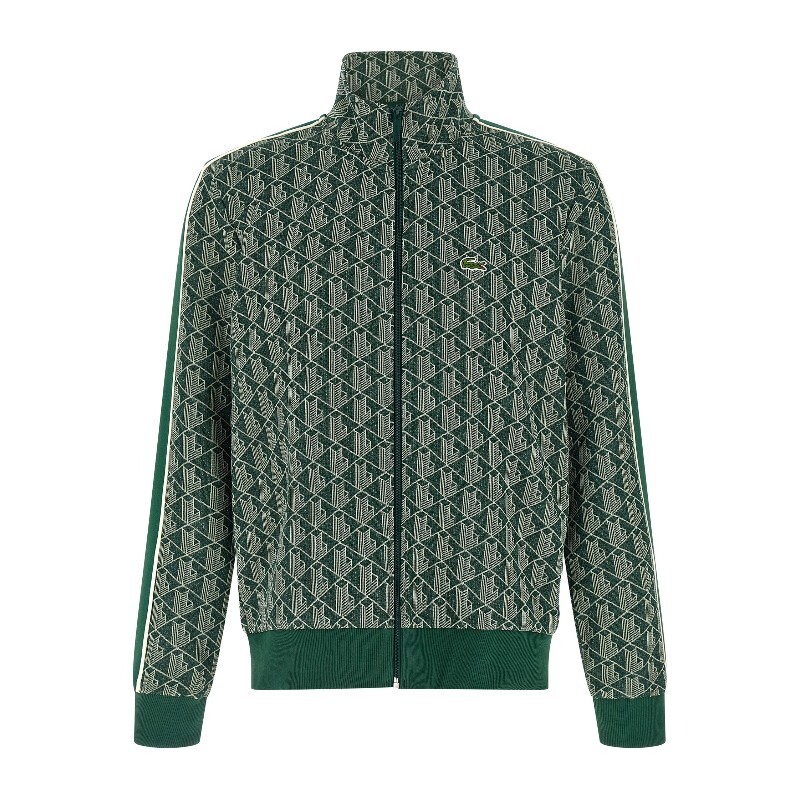 라코스테 라코스테 파리 빈티지 자카드 모노그램 트랙재킷 SH1368 D1R