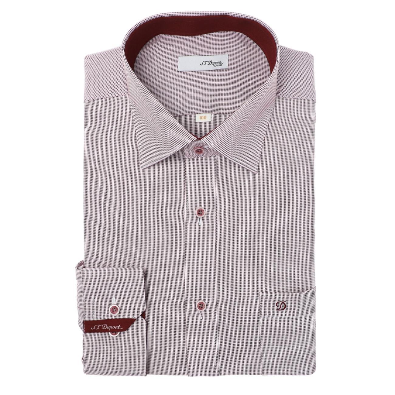듀퐁셔츠 Dupont Shirts [AK분당점] [듀퐁셔츠] 남성 일반핏 면혼방 긴팔 와이셔츠 (SE5FM11LS108SWN)
