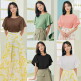 [조르쥬레쉬][최초가 59,000원] 날개 티블라우스 5종세트