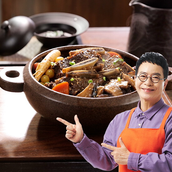 [김하진 궁중]김하진의 궁중 표고버섯 찜갈비 500g x 3팩
