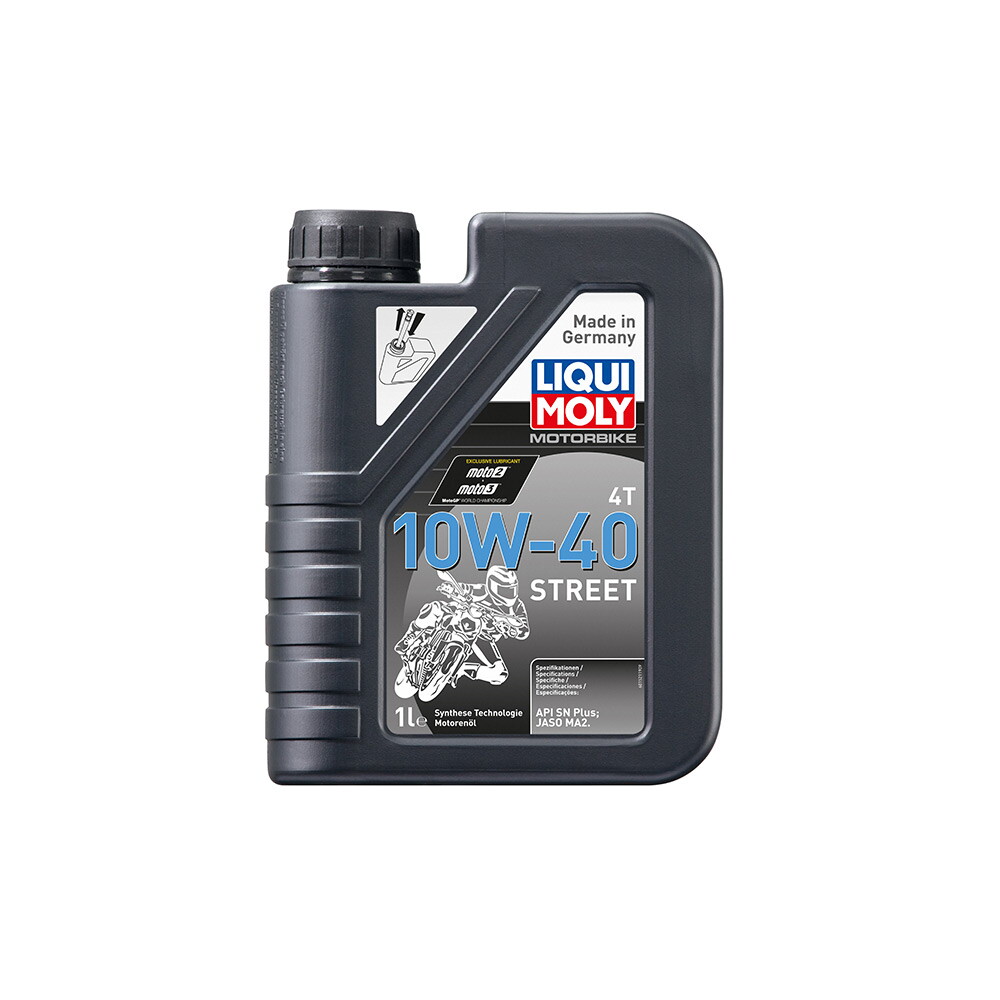 모토캡슐 [PN1521]리퀴몰리 오토바이 엔진오일 4T STREET 10W-40