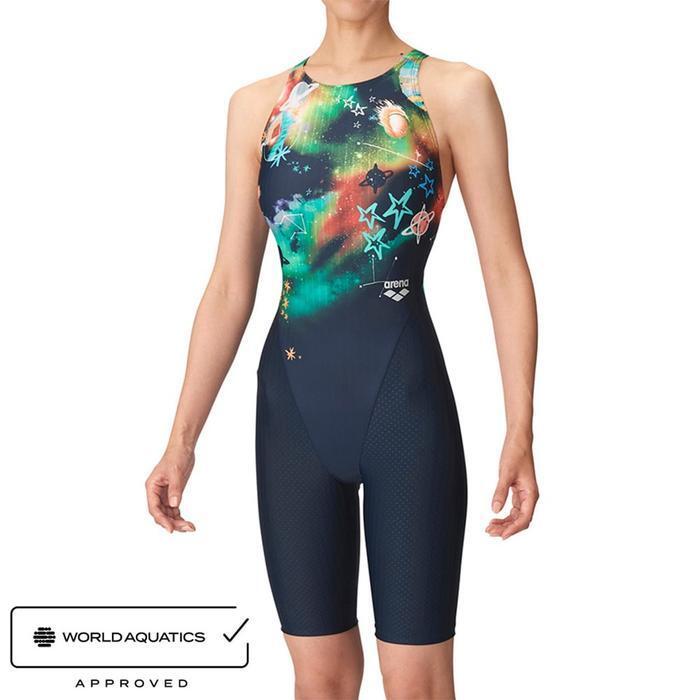 셀러허브 스포츠 아레나 여자 선수용 5부 반전신 수영복 N60240V 핫템