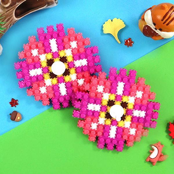 [디블러썸]교보문고 하하당 코스모스 디폼블럭 팽이