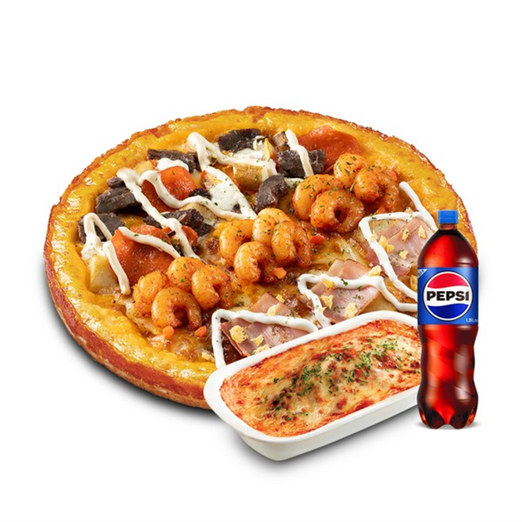 스마트콘 미스터피자 (미스터피자) 미스터트리오M+오븐스파게티+콜라1.25L