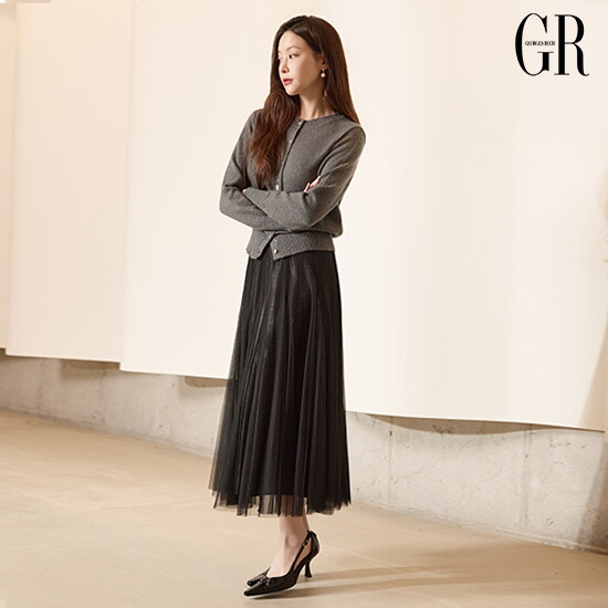 [조르쥬 레쉬](25FW) 글리터 샤스커트