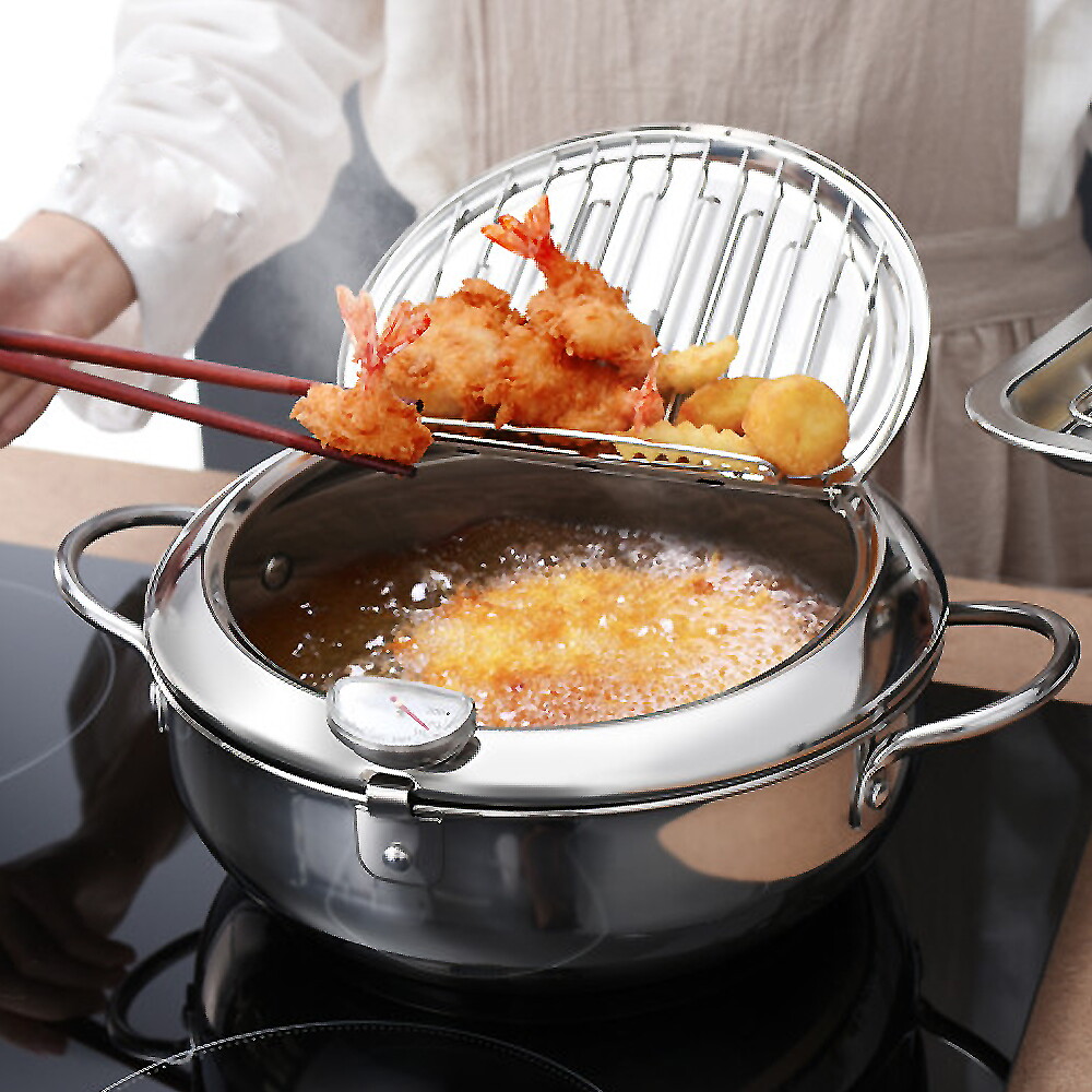 까사니 까사니 가정용 스텐 튀김냄비 튀김기 프라이어팟 2.2L