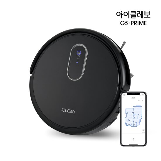 [블랙] 유진로봇 G5 PRIME 로봇청소기(YCR-M09-22A)